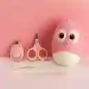 Kit De Uñas Para Bebe Pollito Rosado