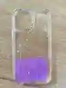 Forro Para Iphone 12 / 12 Pro De Lujo 3 En 1 *lila*