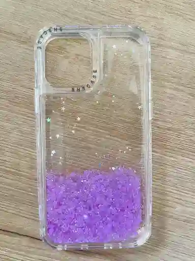 Forro Para Iphone 12 / 12 Pro De Lujo 3 En 1 *lila*