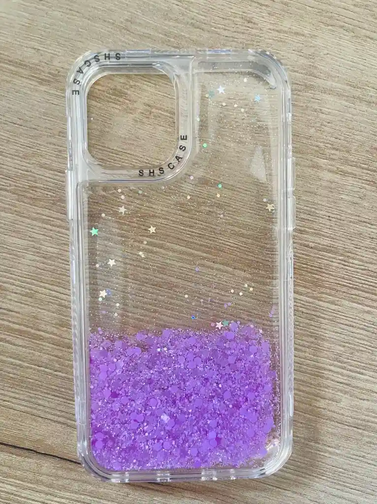 Forro Para Iphone 12 / 12 Pro De Lujo 3 En 1 *lila*