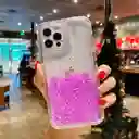 Forro Para Iphone 12 / 12 Pro De Lujo 3 En 1 *lila*