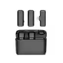  Microfono Doble Solapa Inalambrico iPhone + Powerbank 