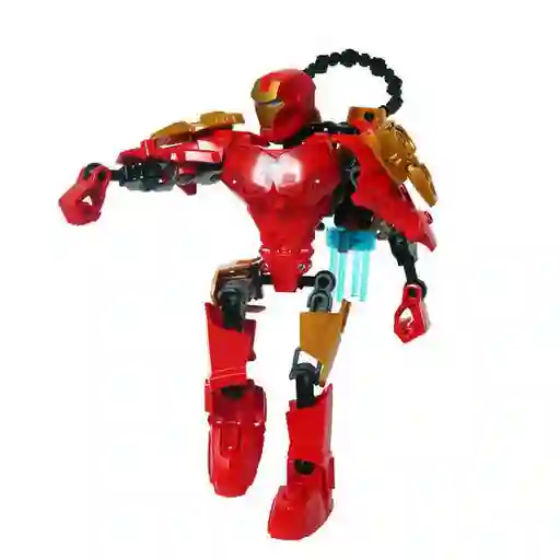 Figura De Acción Avengers Iron Man Armable Juguete Colección Dayoshop