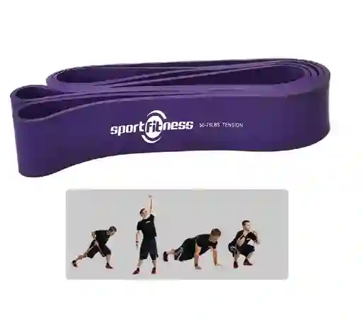 Banda Elastica De Poder Morada Sportfitness
