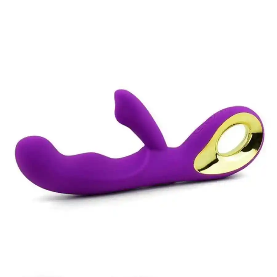 Vibrador Sex Angel Ii Doble Estimulación Punto G Y Clitoris Recargable Usb