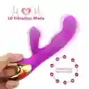 Vibrador Sex Angel Ii Doble Estimulación Punto G Y Clitoris Recargable Usb
