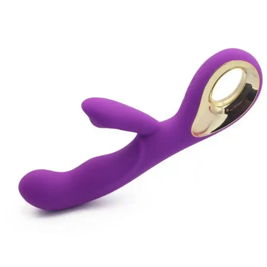Vibrador Sex Angel Ii Doble Estimulación Punto G Y Clitoris Recargable Usb