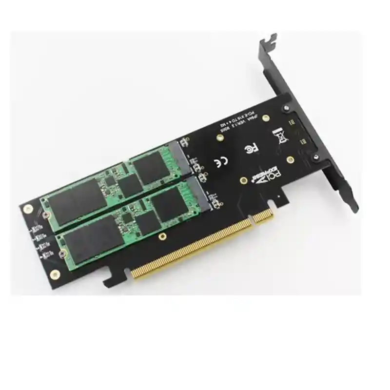 Convertidor De Pci Express 3.0 16x A 4 Puertos M2 Nvme Raid