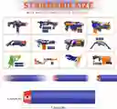 Dardos (balas) Para Pistolas Nerf N-strike Elite X 30 Piezas Dayoshop