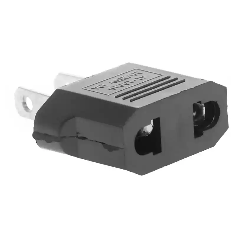 Adaptador De Enchufe De Energía De Viaje De 240 V A 110 V