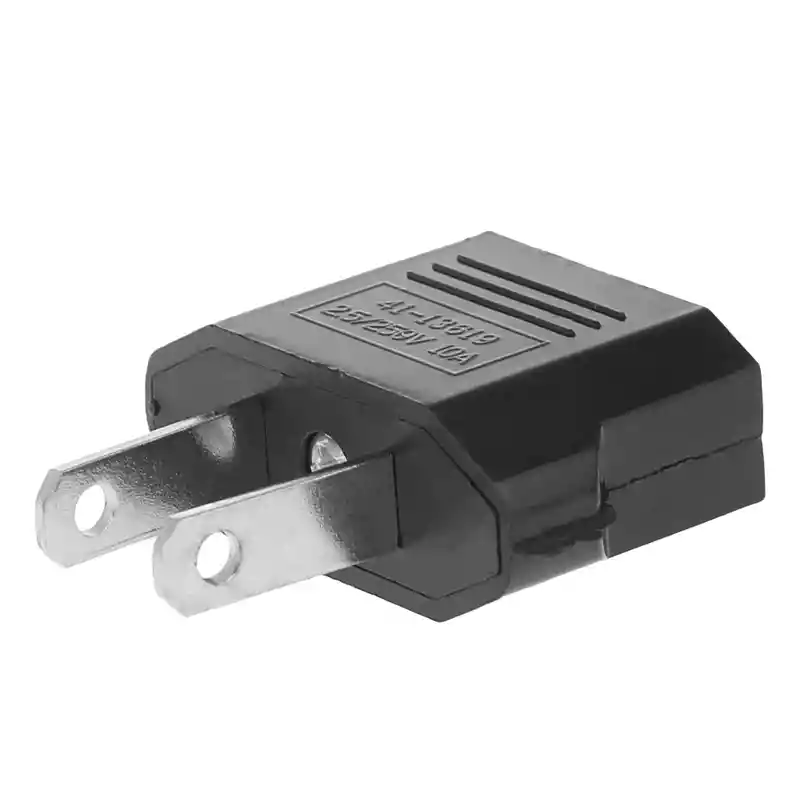 Adaptador De Enchufe De Energía De Viaje De 240 V A 110 V