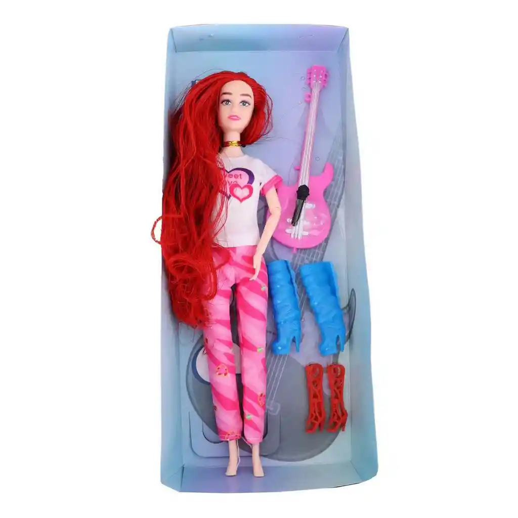 Muñeca Karol G La Bichota Con Luz Sonido Y Accesorios Dayoshop