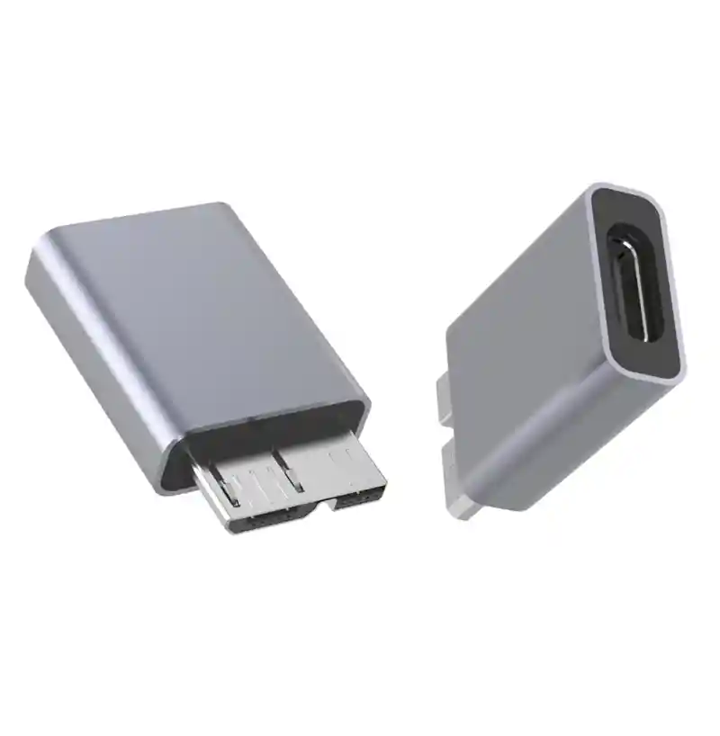 Convertidor Usb 3.0 Micro B Macho A Tipo C Hembra Disco Externo