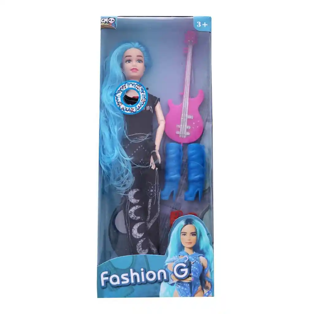 Muñeca Karol G La Bichota Guitarra Con Luz Sonido Niñas Dayoshop