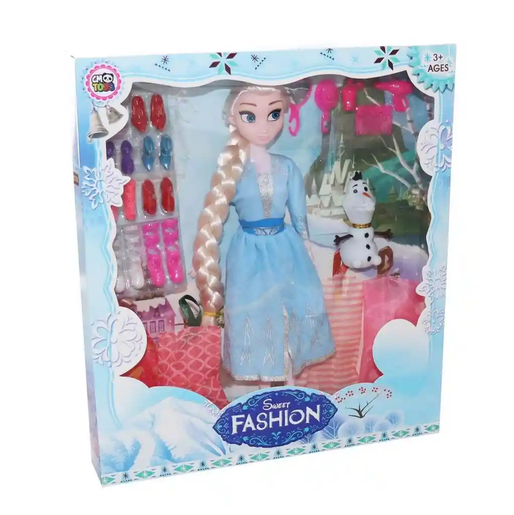 Set Muñecas Frozen Elsa Olaf Juguetes Princesas Frozen Dayoshop