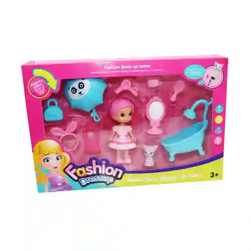 Set De Accesorios Para Casa De Muñeca Mascota Juguete Niñas Dayoshop