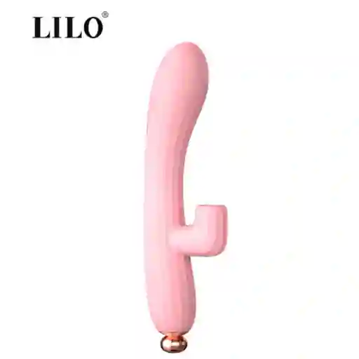 Vibrador Y Succionador Emily Lilo Doble Estimulación Rosado