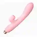 Vibrador Y Succionador Emily Lilo Doble Estimulación Rosado