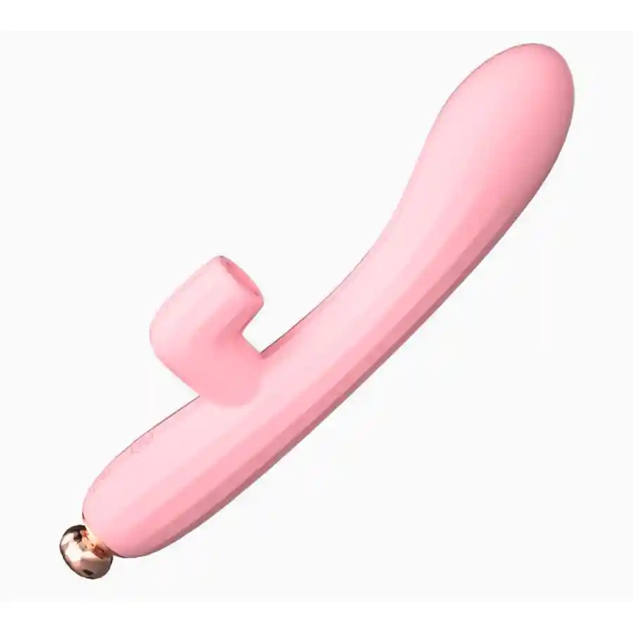 Vibrador Y Succionador Emily Lilo Doble Estimulación Rosado