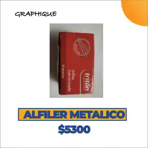 Alfiler Metalico