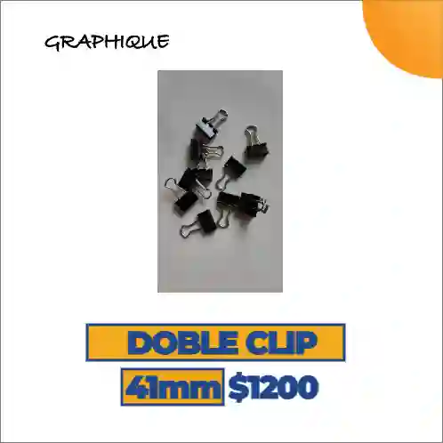 Doble Clip 41 Mm