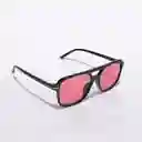 Gafas De Sol Lente Claro Carl Rojo