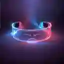 Gafas Led Para Fiesta Luces De Colores Con Pilas