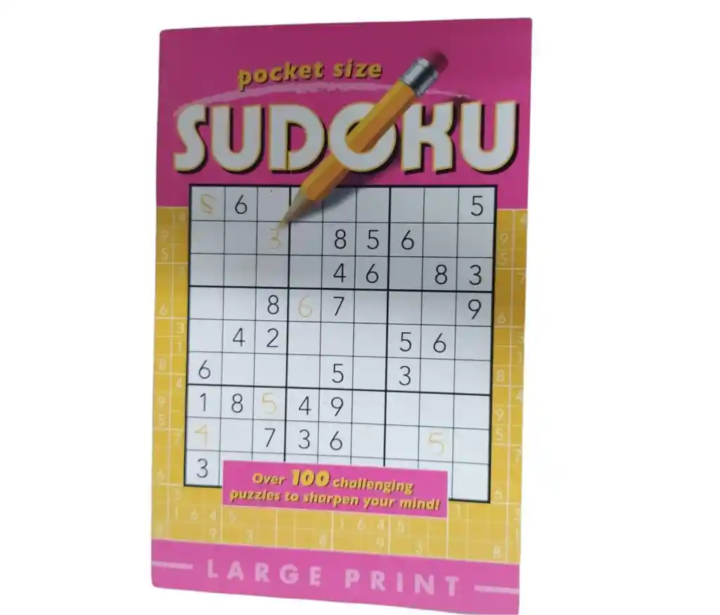 Sudoku Pasatiempo Libro Juego Numeros Resolver Ejercicios