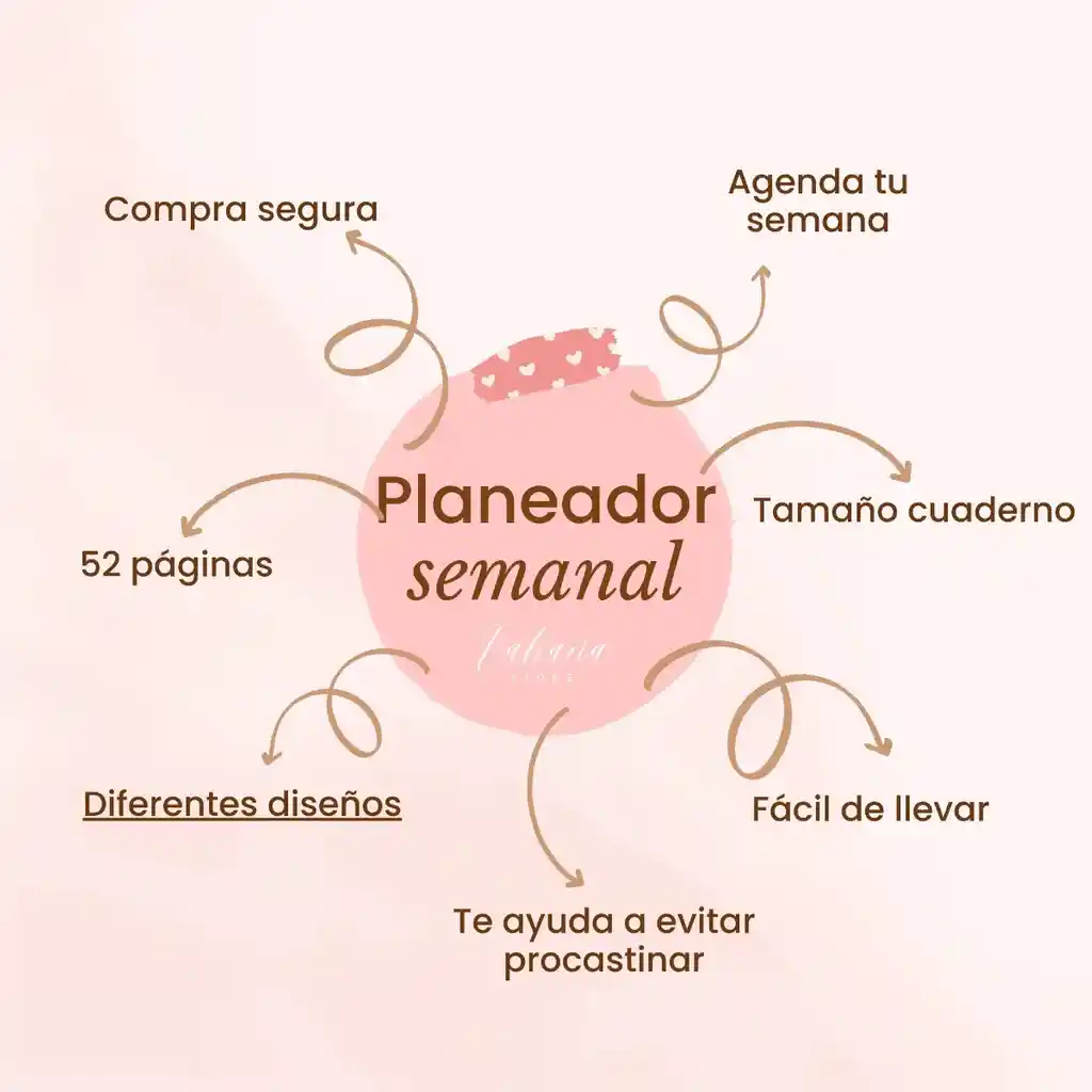 Planeador Calendario Semanal Modelo C