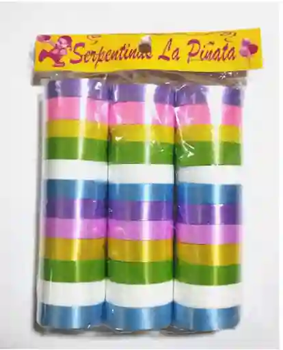 Serpentinas Color Pastel