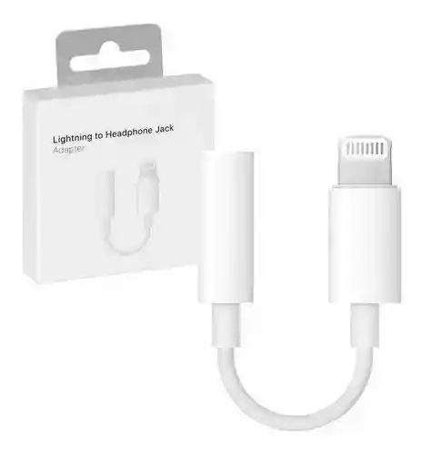 Adaptador Para Iphone De Lightning A Toma Para Auriculares De 3,5 Mm - Convertidor