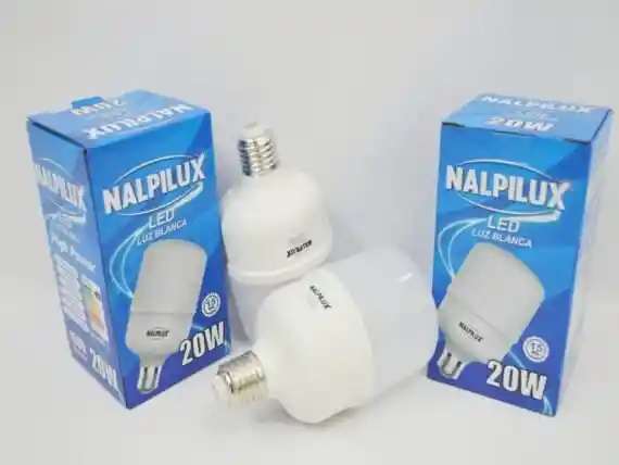 Bombillo Led 20w X 2 Und + Obsequio