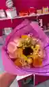 Bouquet Rosas, Girasol Y Ferrero Rocher