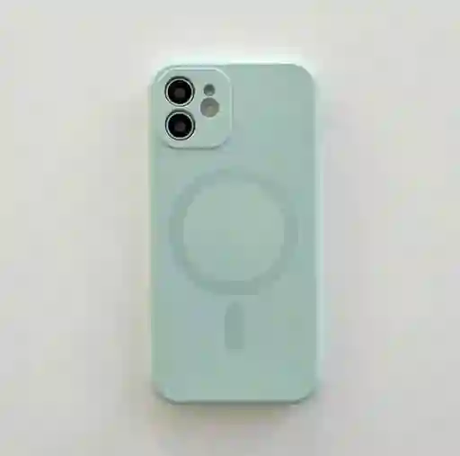 Funda Silicone Case Magsafe Iphone 13 Pro Max (menta)