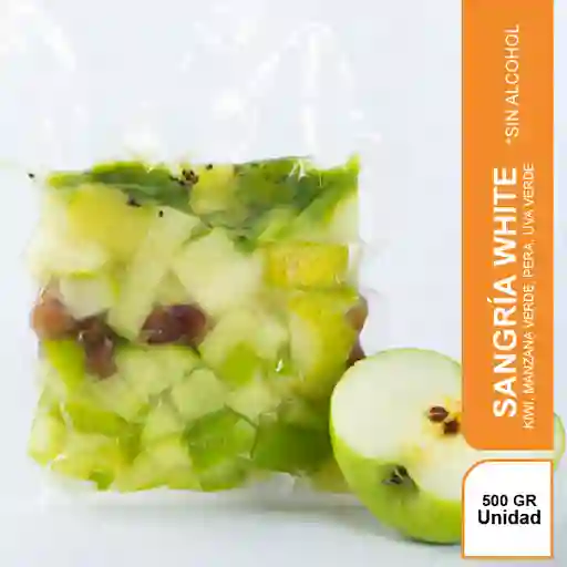 Sangrìa White (kiwi, Manzana Verde, Pera, Uva Verde)