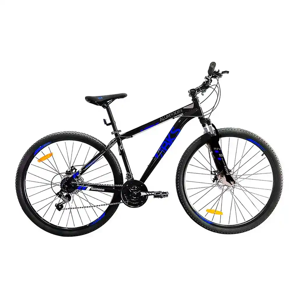 Bicicleta Todo Terreno Mtb Bks Rin 27.5 Shimano 21 Velocidad 27.5" Azul