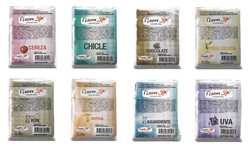 Aceite Sachet Flavor Sex X 5ml