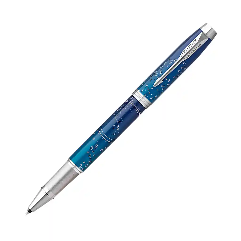 Bolígrafo Esfero Roller Parker Im Last Frontier Azul Océano