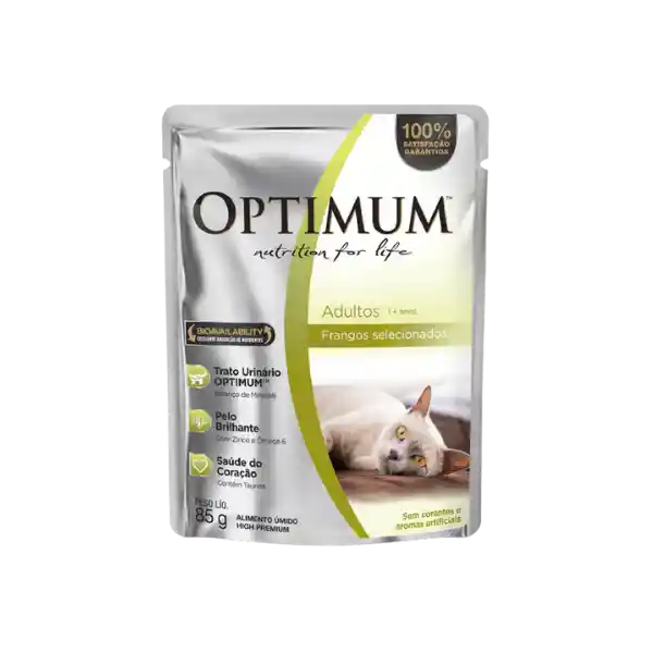 Optimum Gato Adulto Sabor A Pollo Pouch