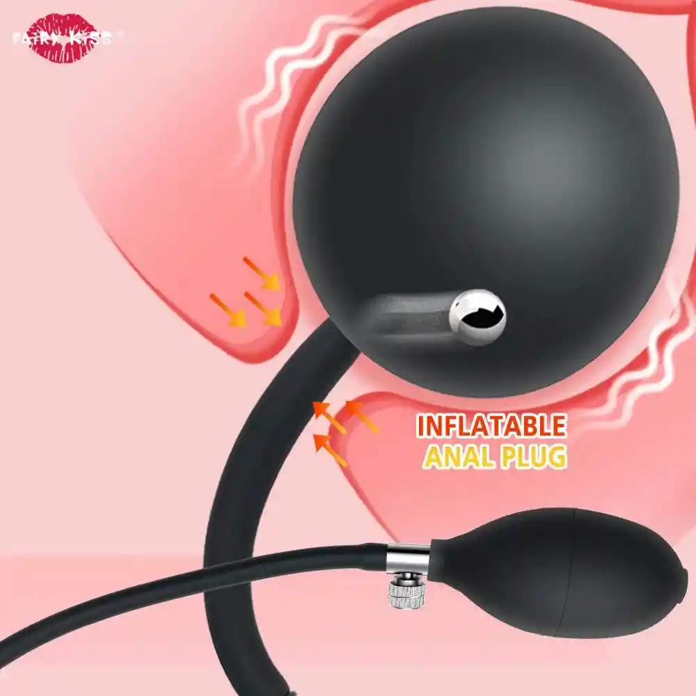 Plug Anal O Vaginal Inflable Sexshop