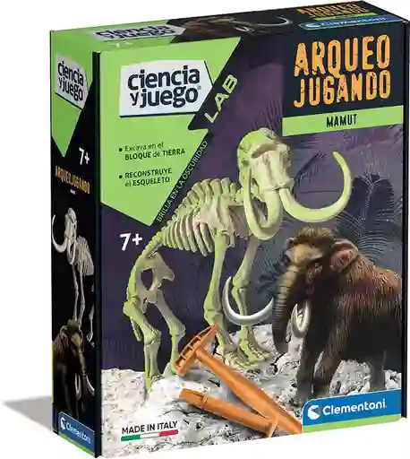 Juguete Fósil De Esqueleto Dinosaurio Mamut Niños