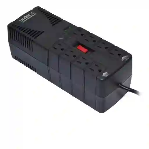 Regulador De Voltaje Unitec U-1200 -8 Tomas 995va/450w