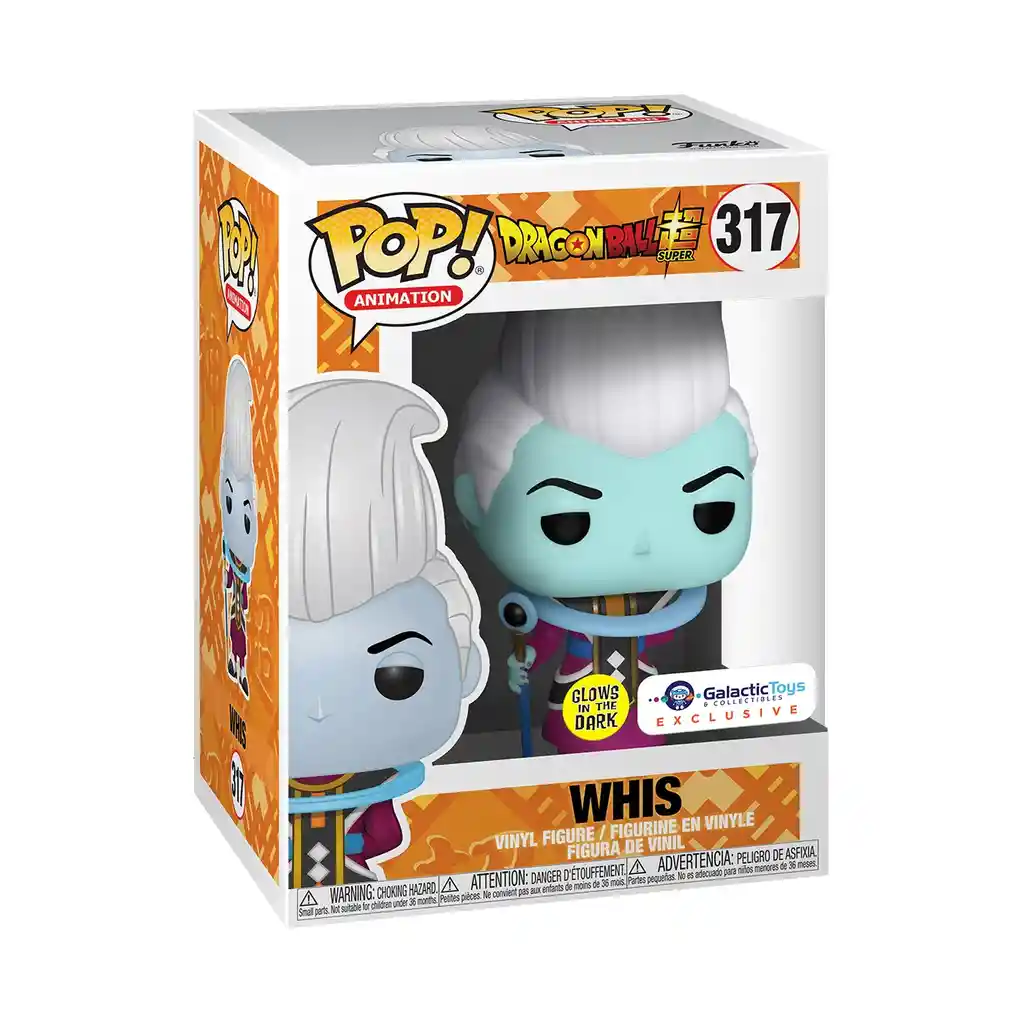 Funko Pop Whis Galactic Toys Glow