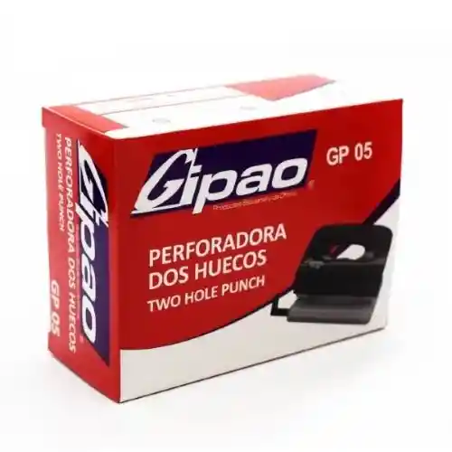 Perforadora Gipao Gp 05, 2 Huecos