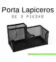 Porta Lapiceros Gipao De 3 Partes