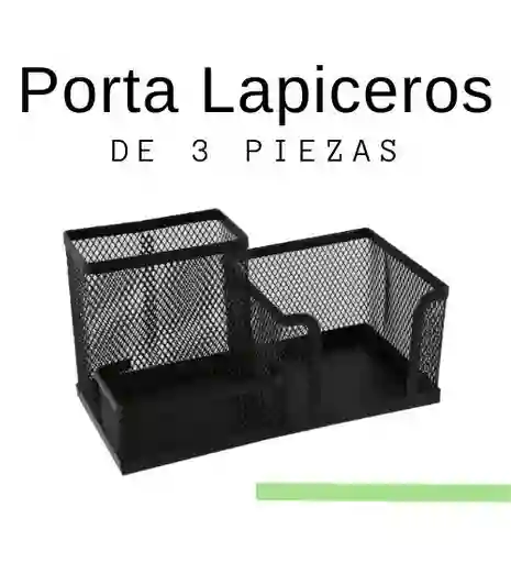 Porta Lapiceros Gipao De 3 Partes