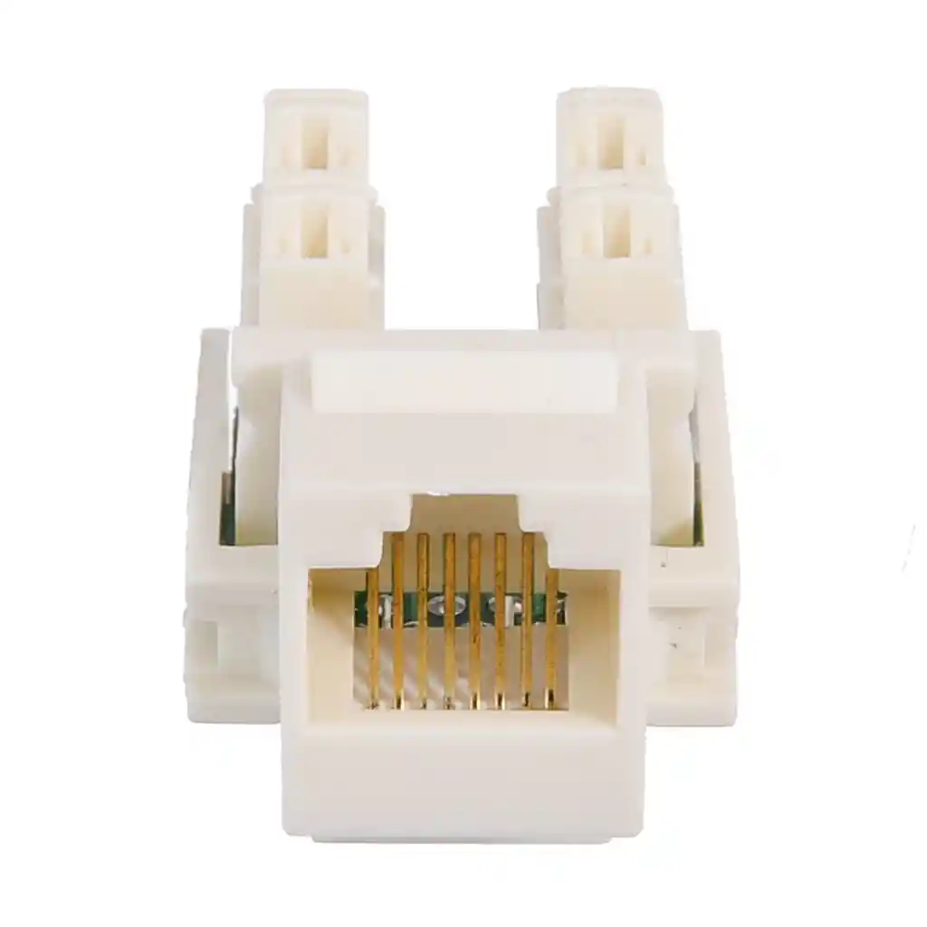 Jack Rj45 Hembra Cat 5e Tipo Keystone Para Toma Faceplate