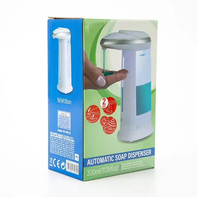 Dispensador Para Jabon O Gel 330ml Automatico