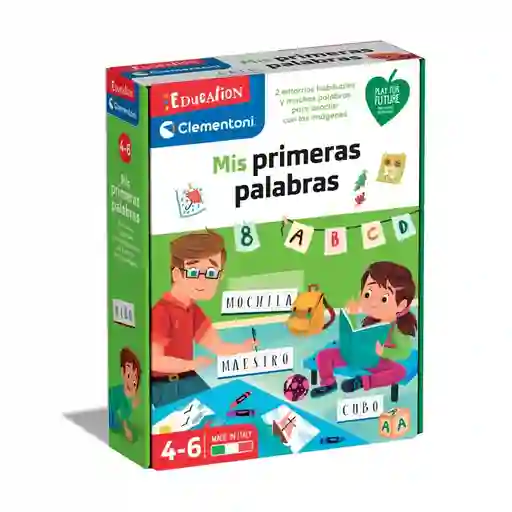 Juego Didáctico Mis Primeras Palabras Vocabulario Montessori