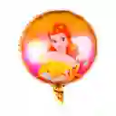 Set X5 Sofia Princesas Rapunzel Globos Metalizado Fiesta (rapunzel)